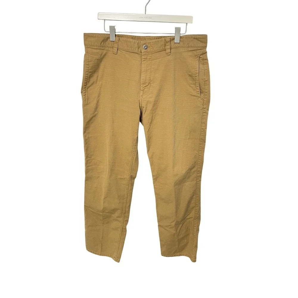 The North Face Motion Pants Mens 36 Tan Ripstop Straight Leg‎ NF0A2REO